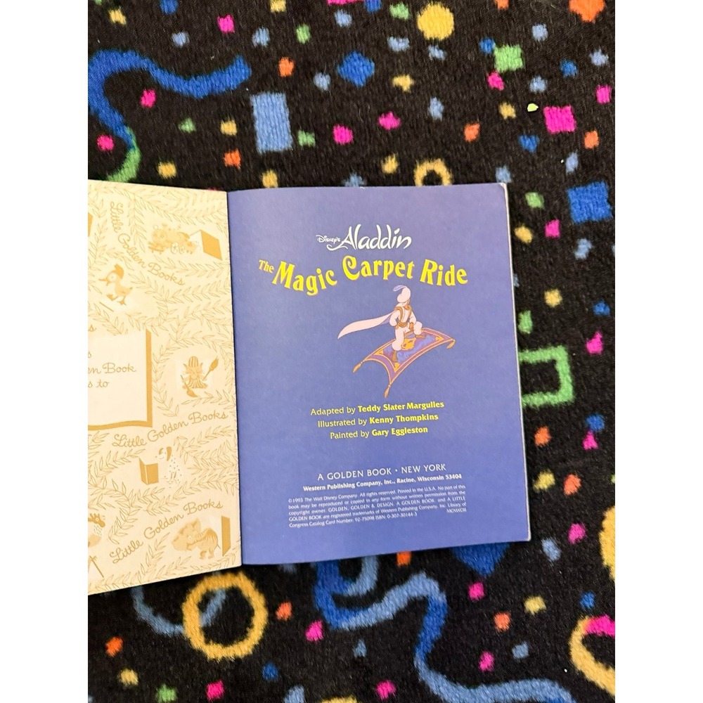 Aladdin Magic Carpet‎ Ride book - Picture 3 of 4